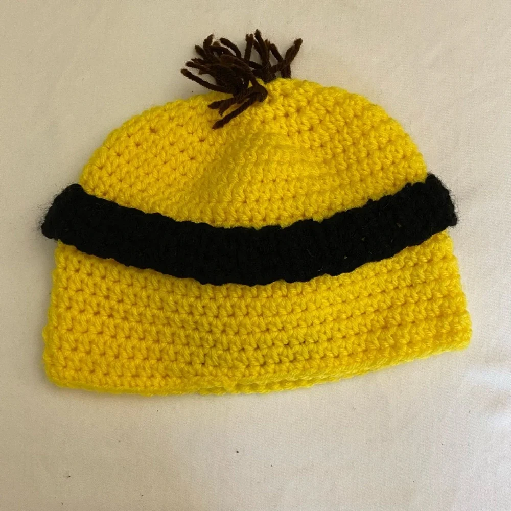 Minions handmade kids hat